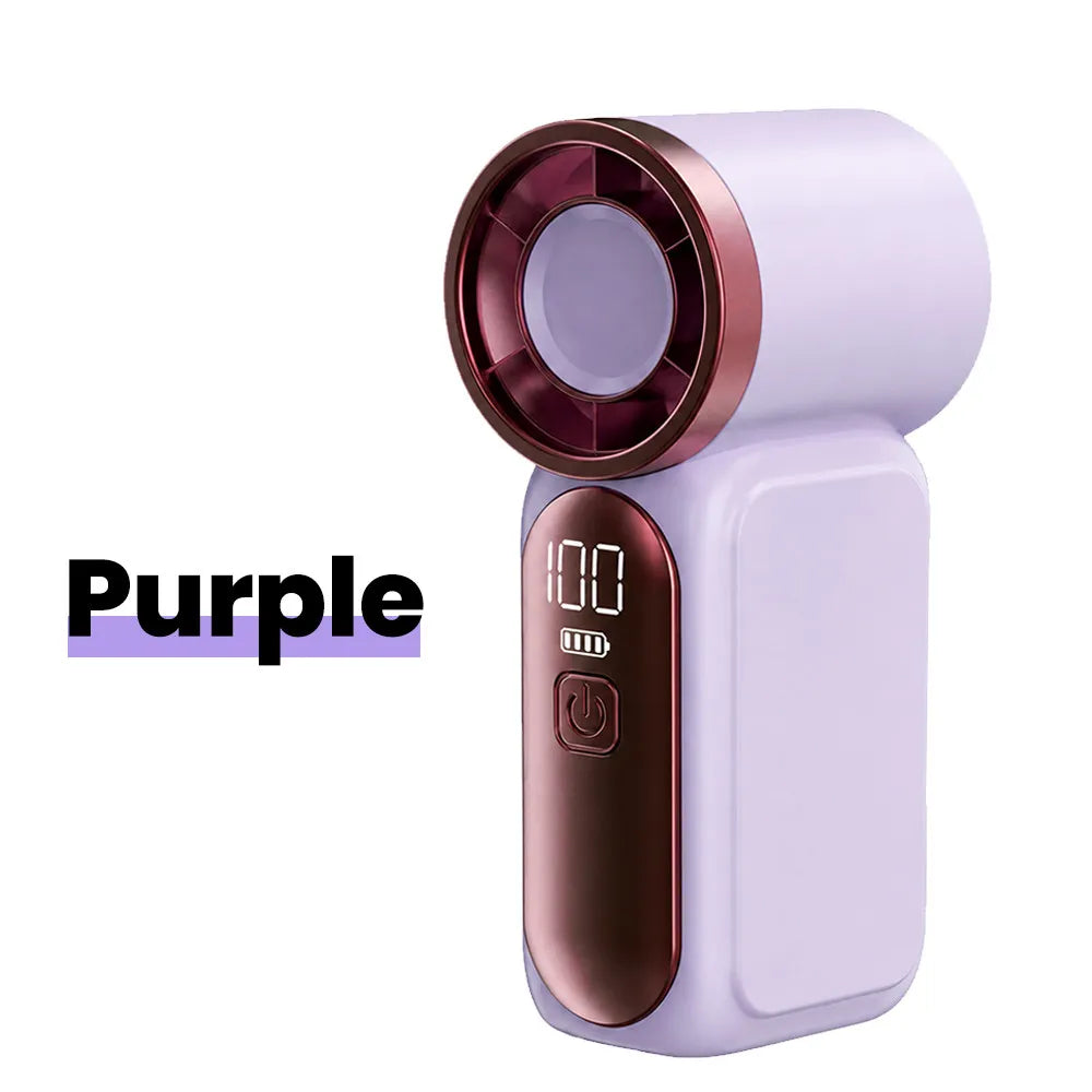 Portable Handheld Mini Fan 5 Speed Adjustment