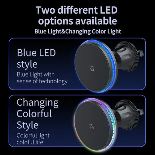 30W RGB Magnetic Car Charger
