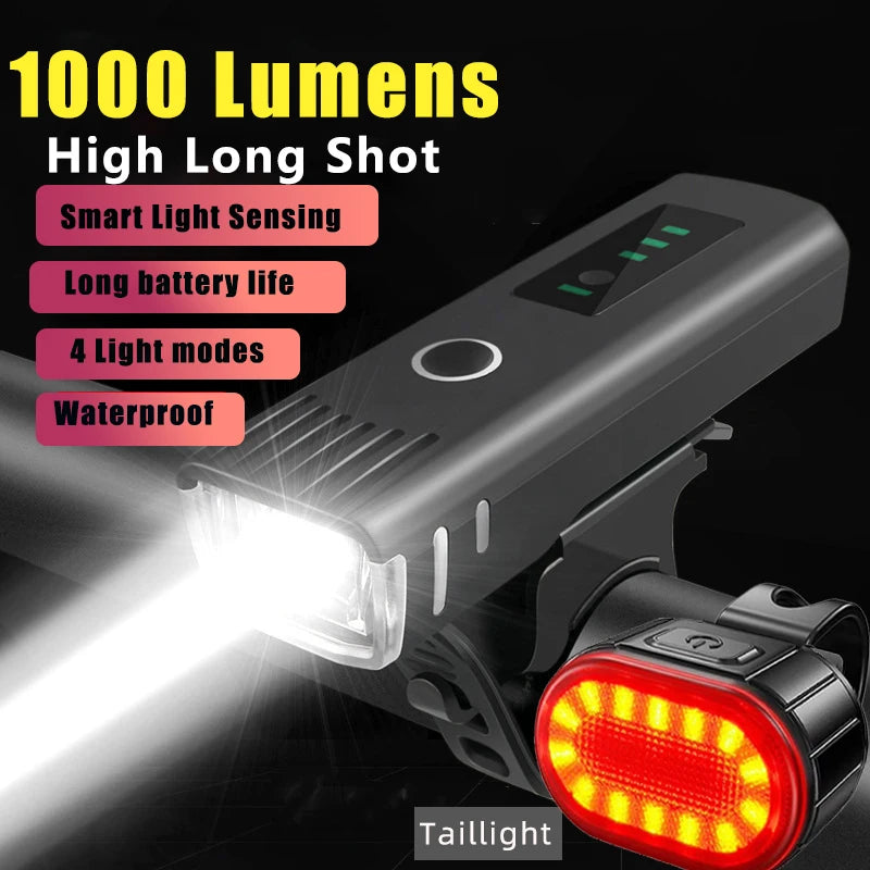 Bike Front/Rear Light USB
