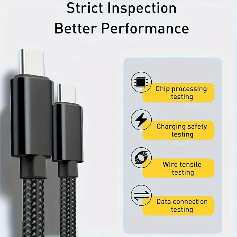60W USB-C Fast Charging Cable