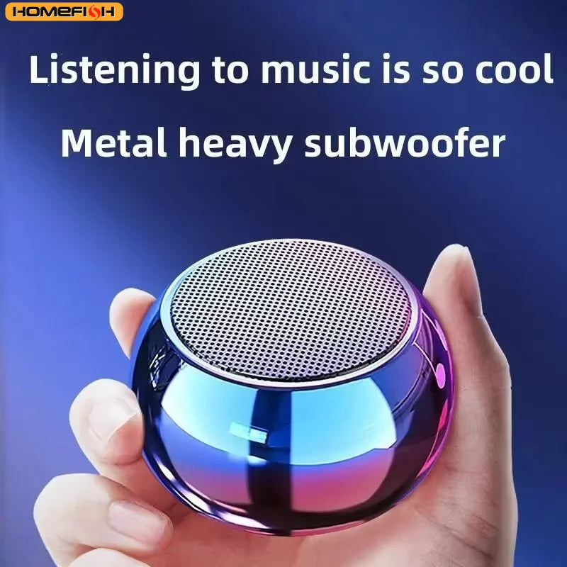 Portable Metal Bluetooth Speaker