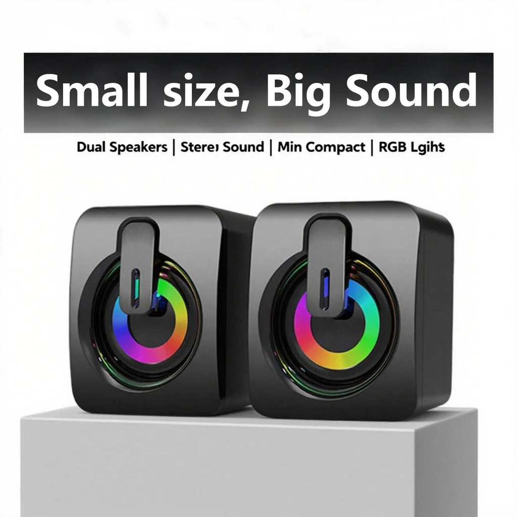 HIFI PC Sound Box LED