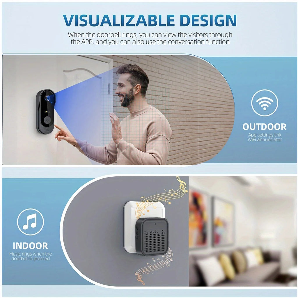 WiFi Video Doorbell 1080P
