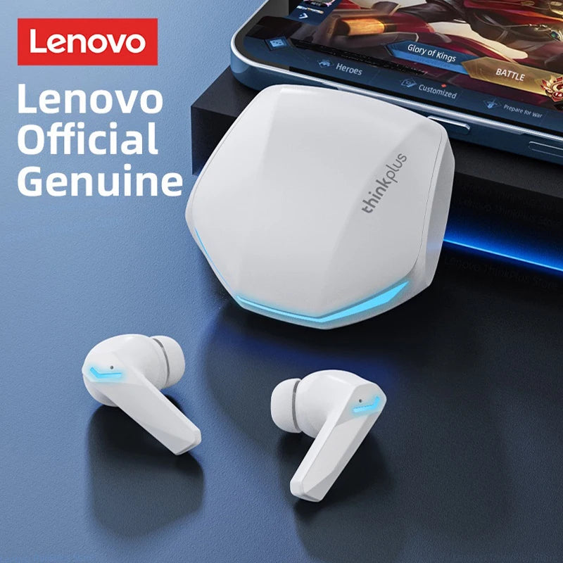 Choice Lenovo GM2 Pro Earphone Bluetooth 5.3 Headphones with Mic 9D Stereo Pro 6 Earbuds Dual Modes Music Game Wireless Headset