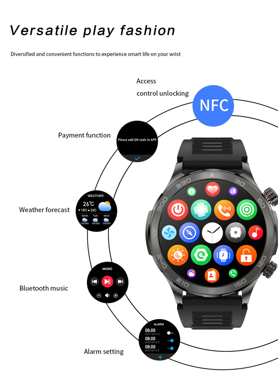 GPS Smart Watch AMOLED Screen