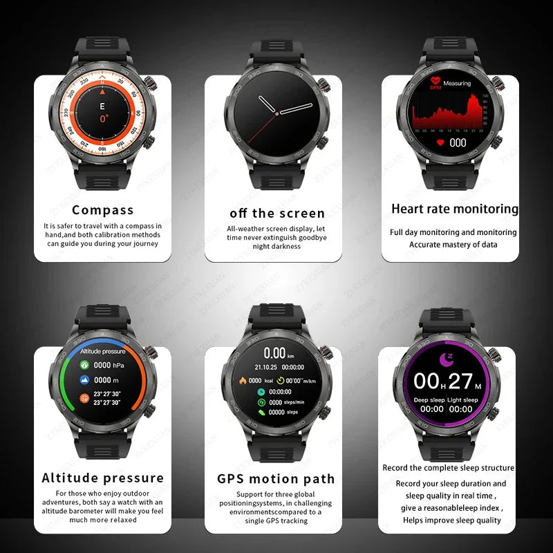GPS Smart Watch AMOLED Screen