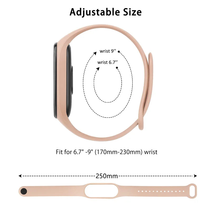 Xiaomi Mi Band Silicone Strap