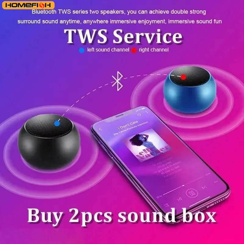 Portable Metal Bluetooth Speaker