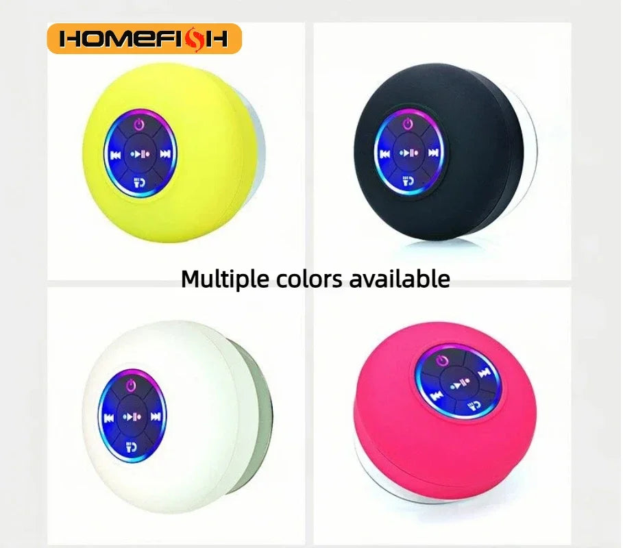Waterproof LED Bluetooth Speaker