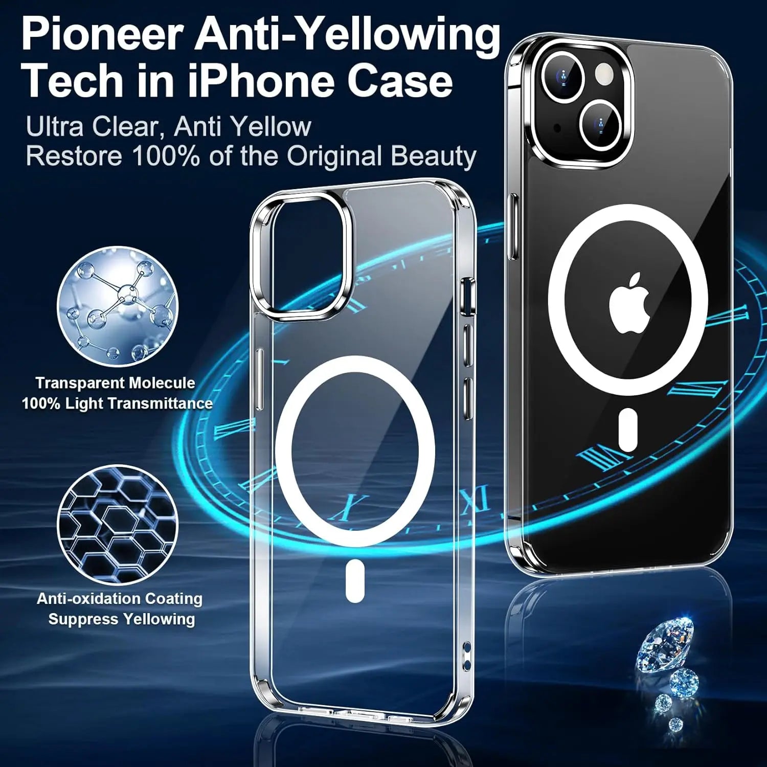 Ultra Slim Magnetic Clear Case