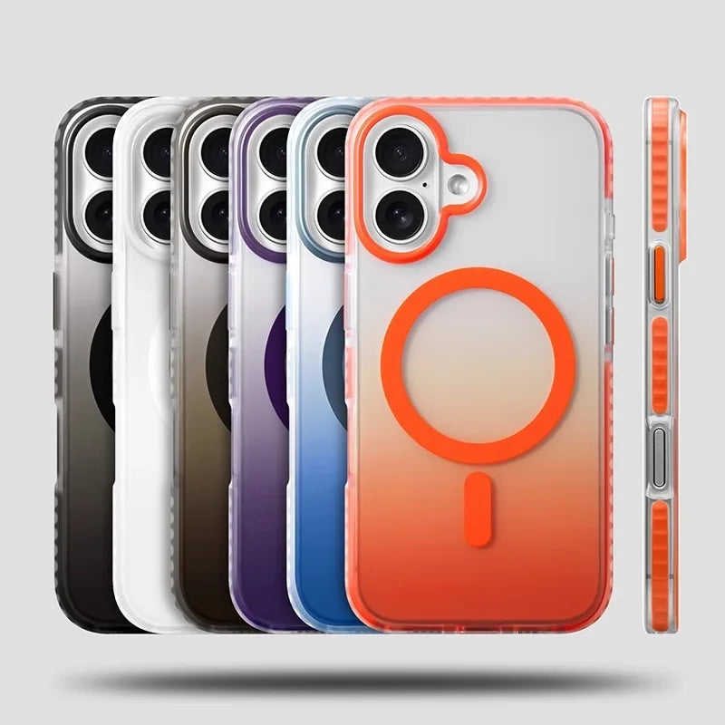 Gradient Transparent Bumper Case