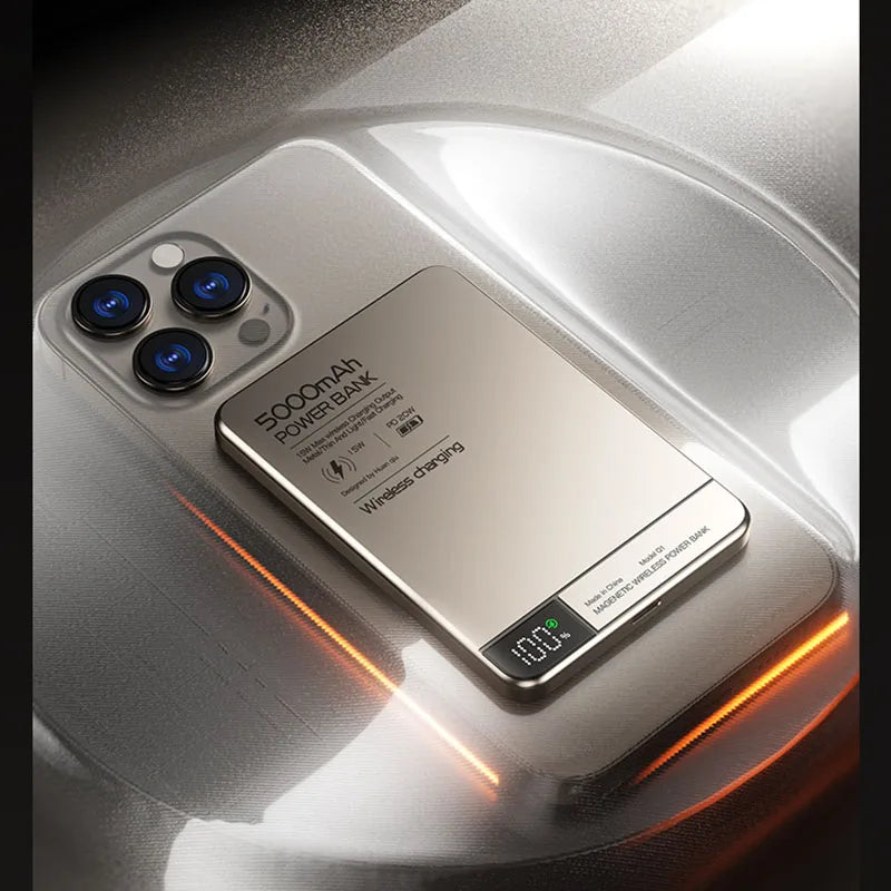 Magnetic Wireless Power Bank 10000mAh/5000mAh