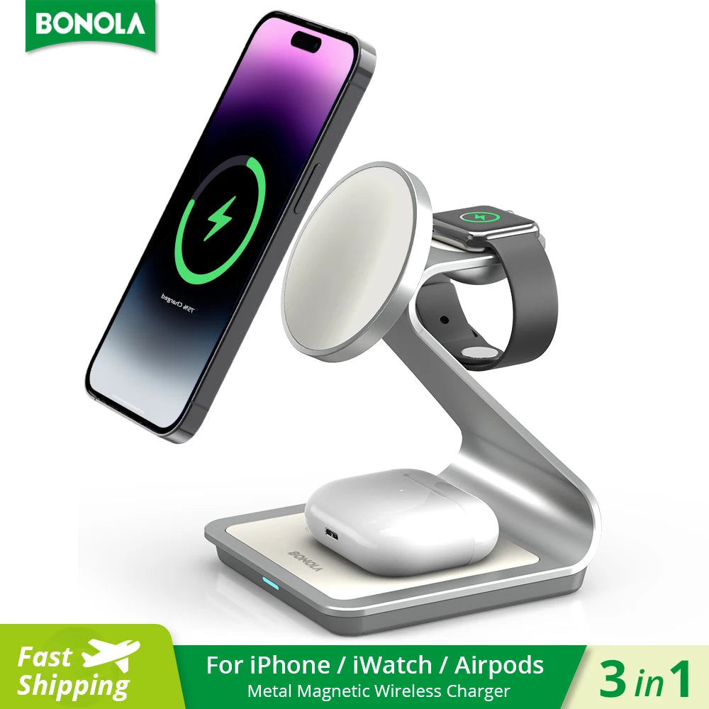 3-in-1 Wireless Charger Iphone