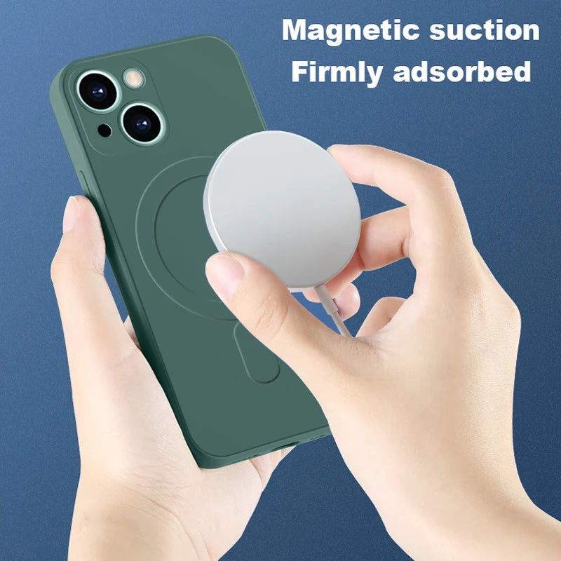 Magsafe Magnetic Silicone Case
