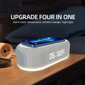 Alarm Clock Wireless Charger Lamp