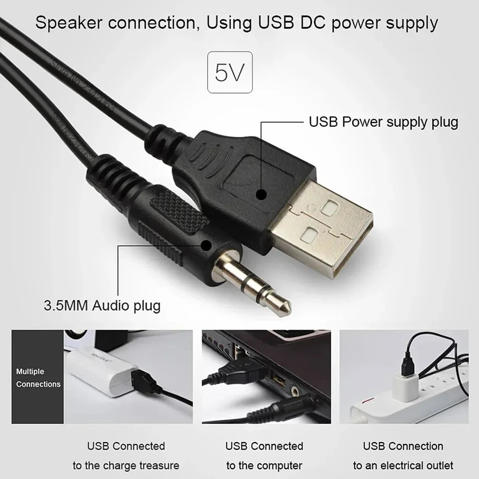 Universal 3D PC Speaker Bar