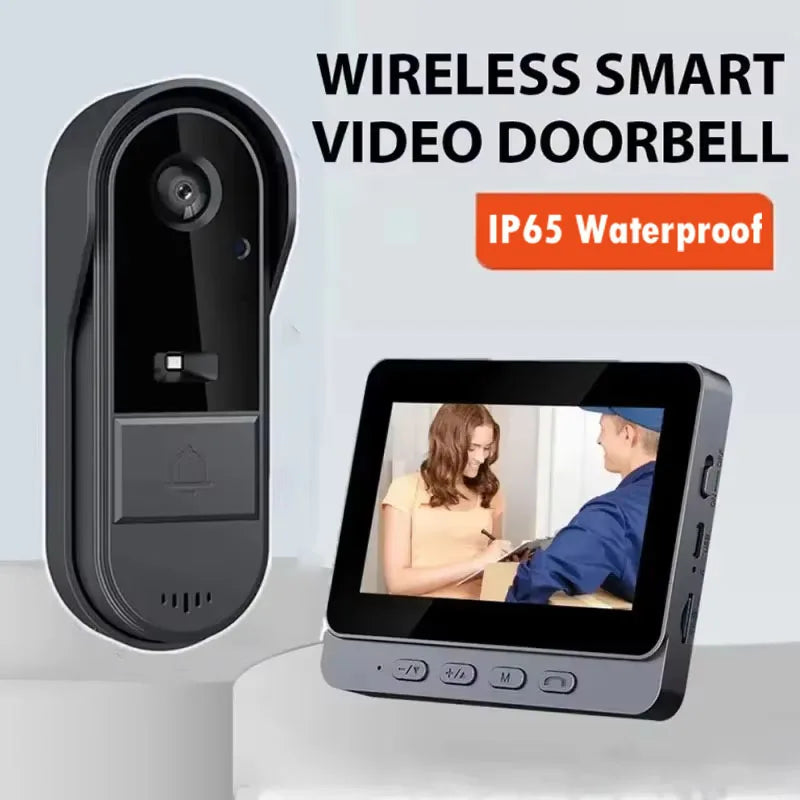 Wireless Video Doorbell 4.3"