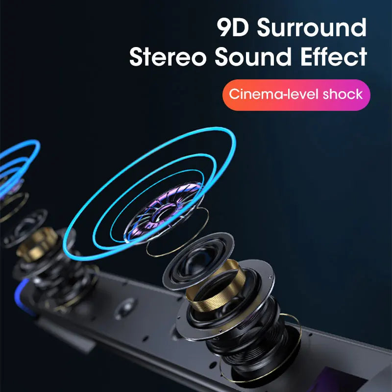 4D Computer Speaker Bar