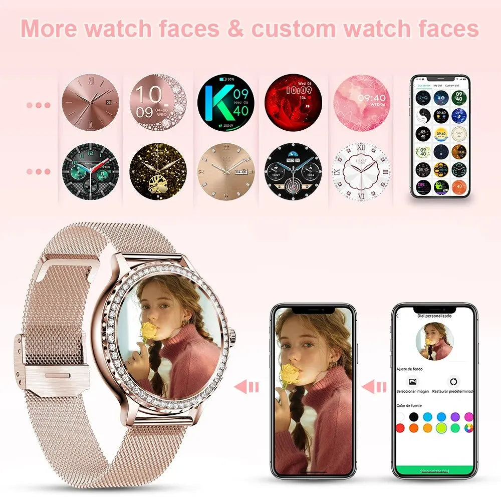 MEVADEN Rose Gold Smartwatch