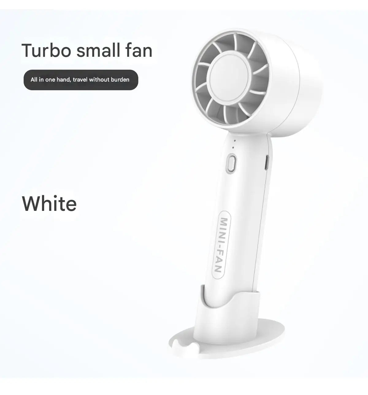 Turbo Handheld Small Fan Mini Outdoor Lightweight