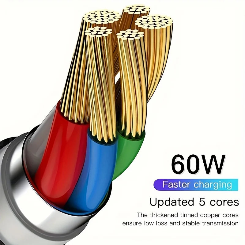 60W USB-C Fast Charging Cable