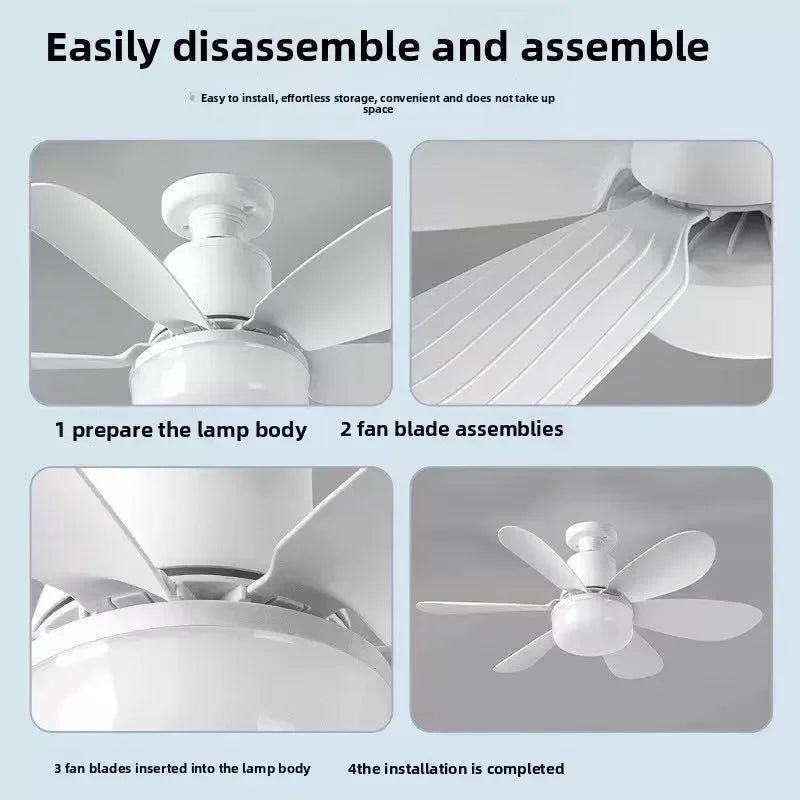 LED 40W Socket Ceiling Fan with Light