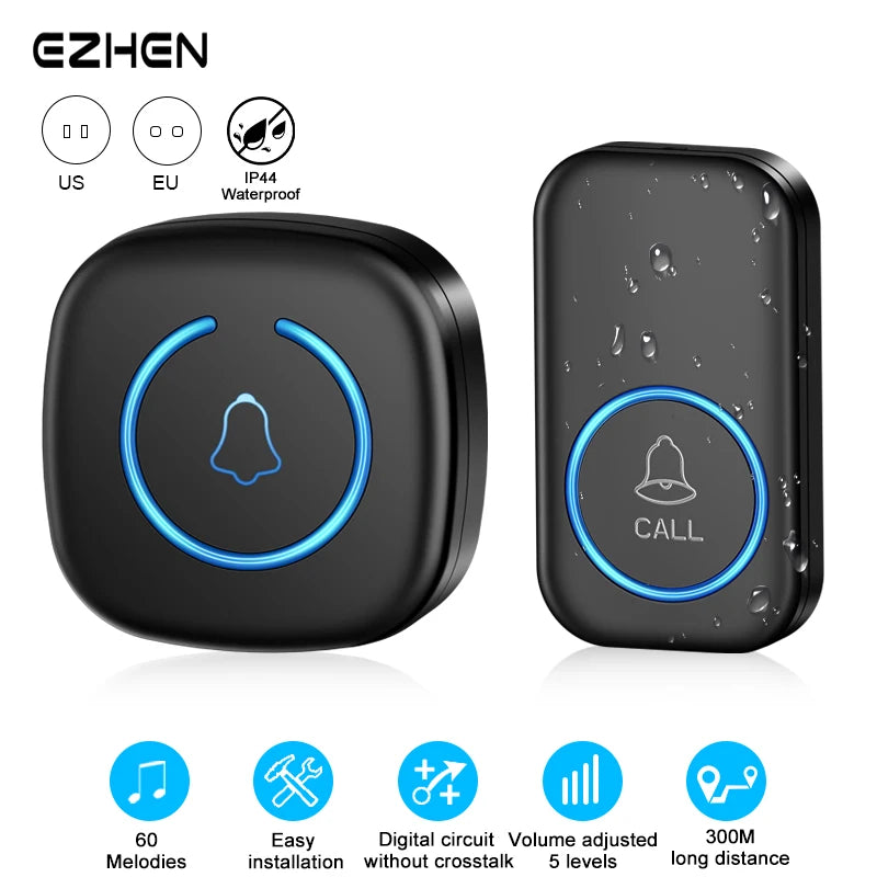 Wireless Doorbell 300M