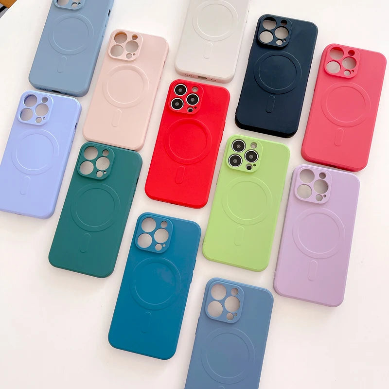 Magsafe Magnetic Silicone Case