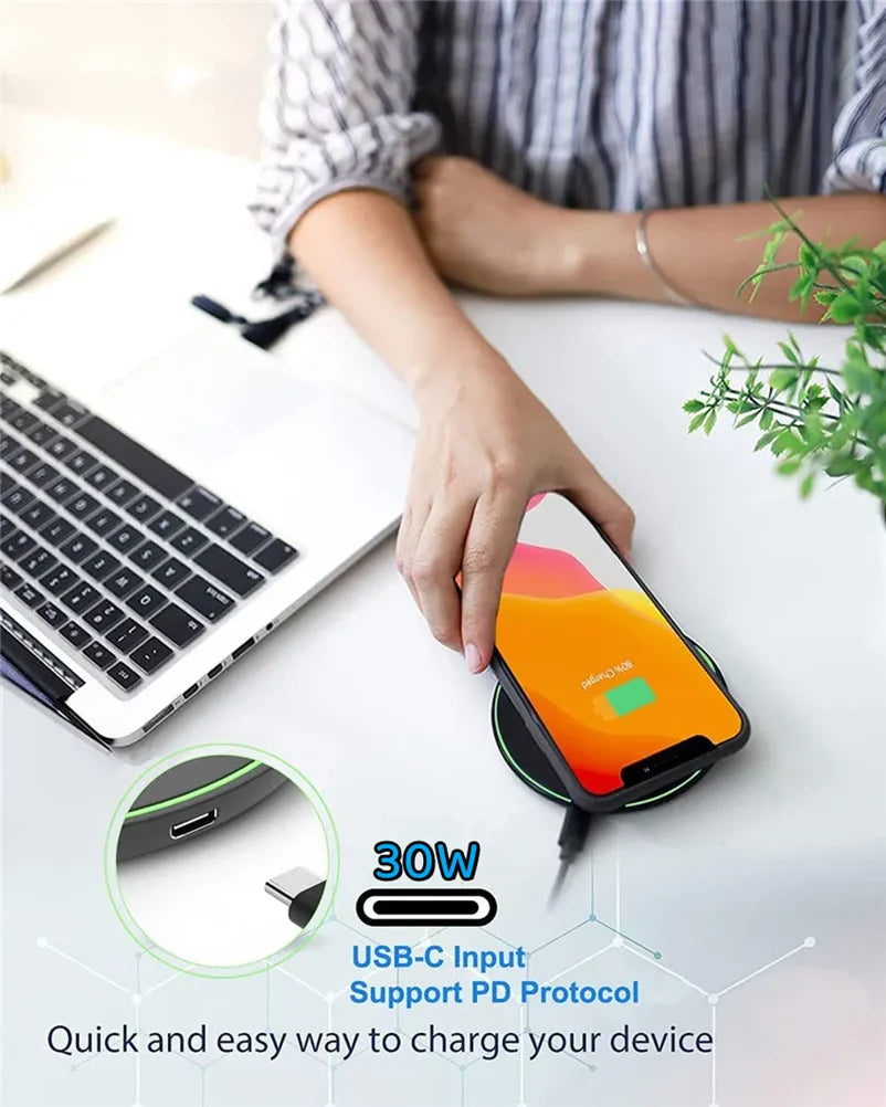 30W Wireless Fast Charger
