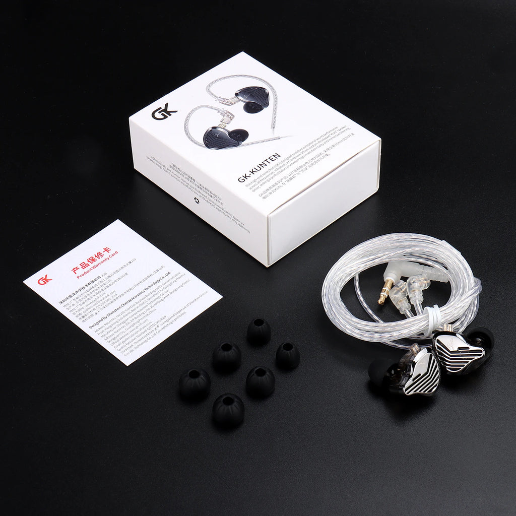 GK KUNTEN Dynamic Driver Earphones