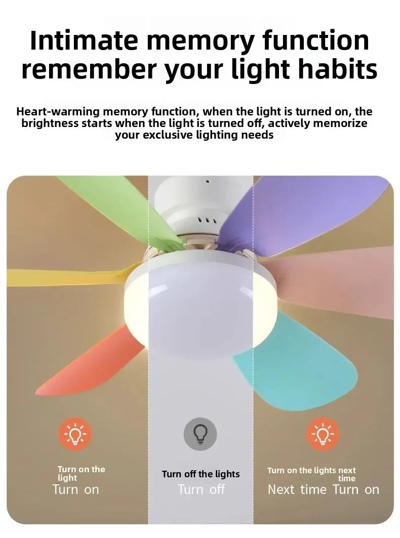 LED 40W Socket Ceiling Fan with Light