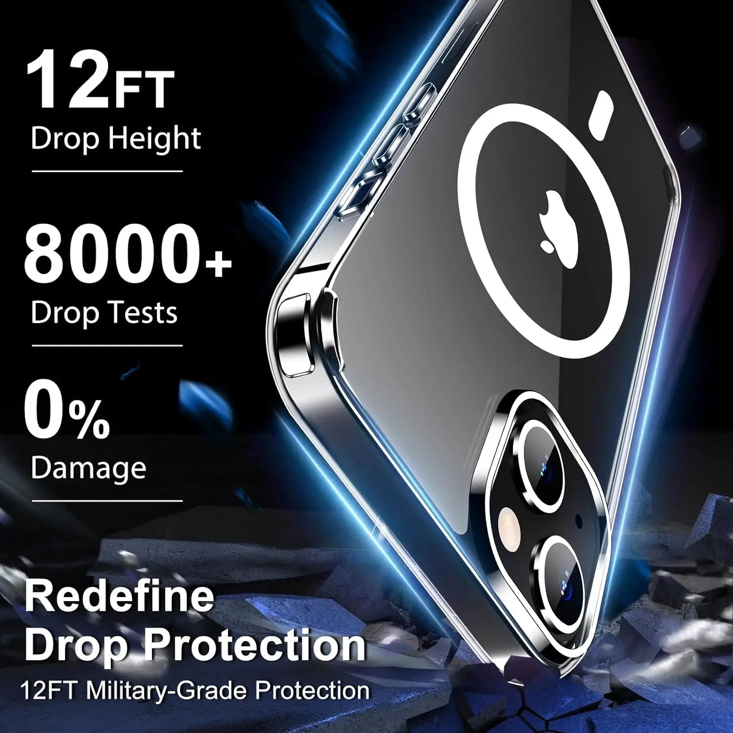 Ultra Slim Magnetic Clear Case