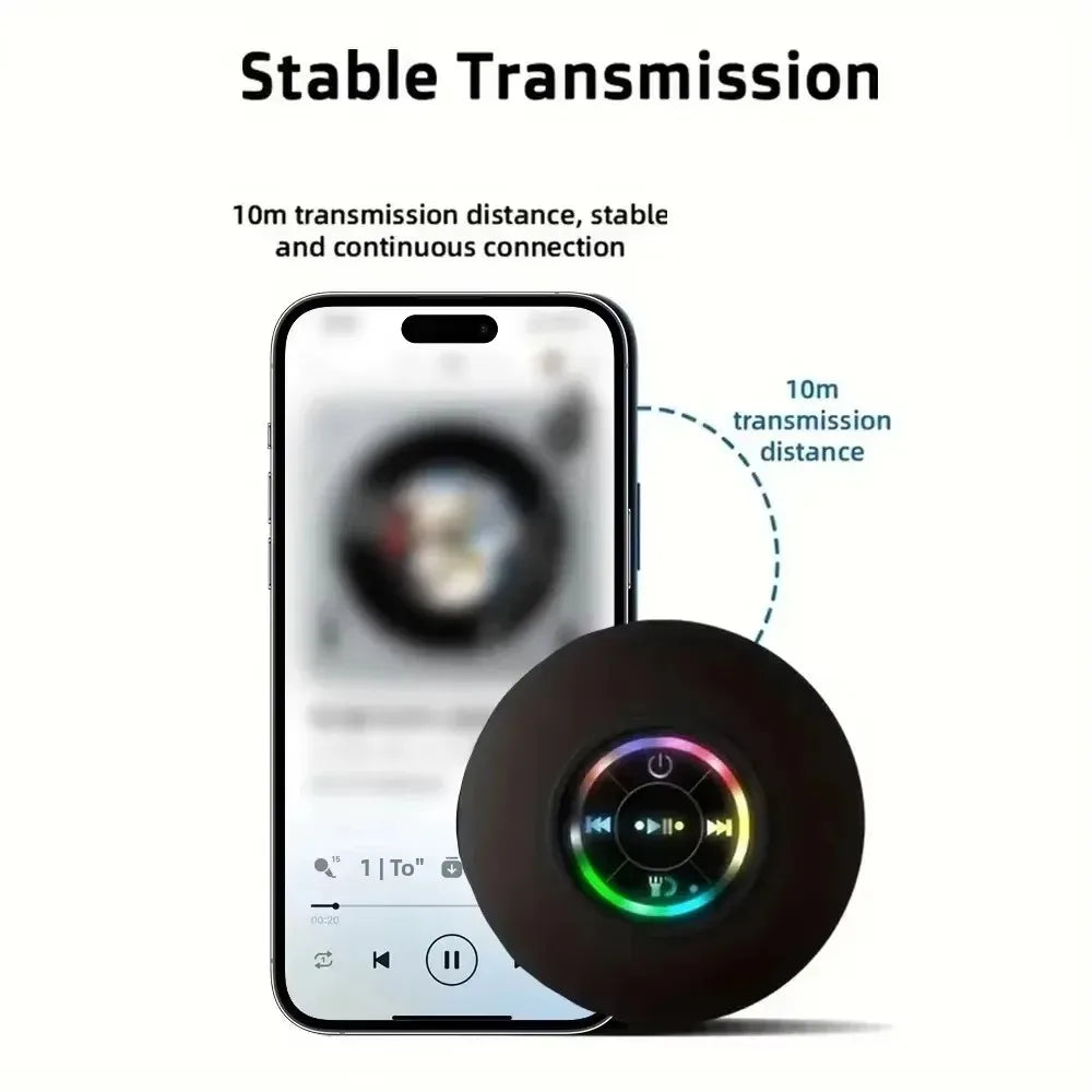 Waterproof LED Bluetooth Speaker