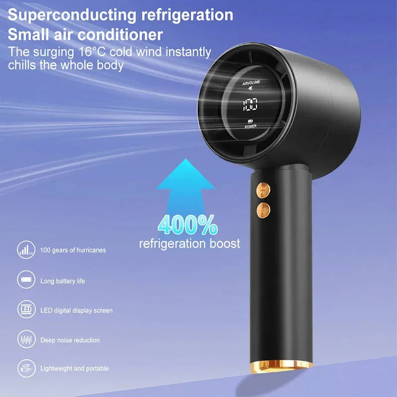Mini Handheld Fan USB Fast Charging