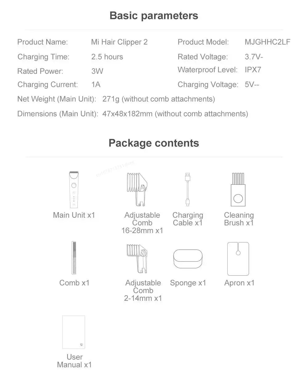 Mijia Hair Clipper 2