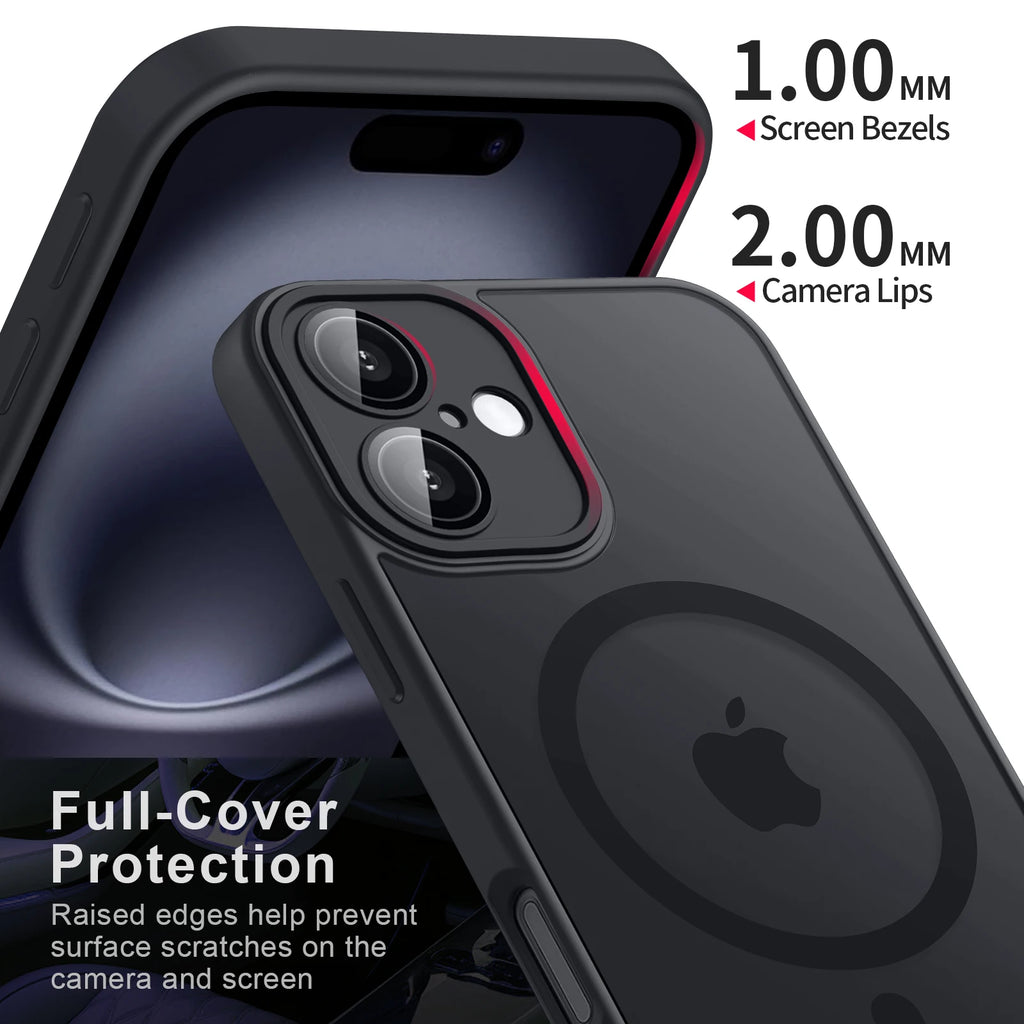 Magnetic Matte Armor Case