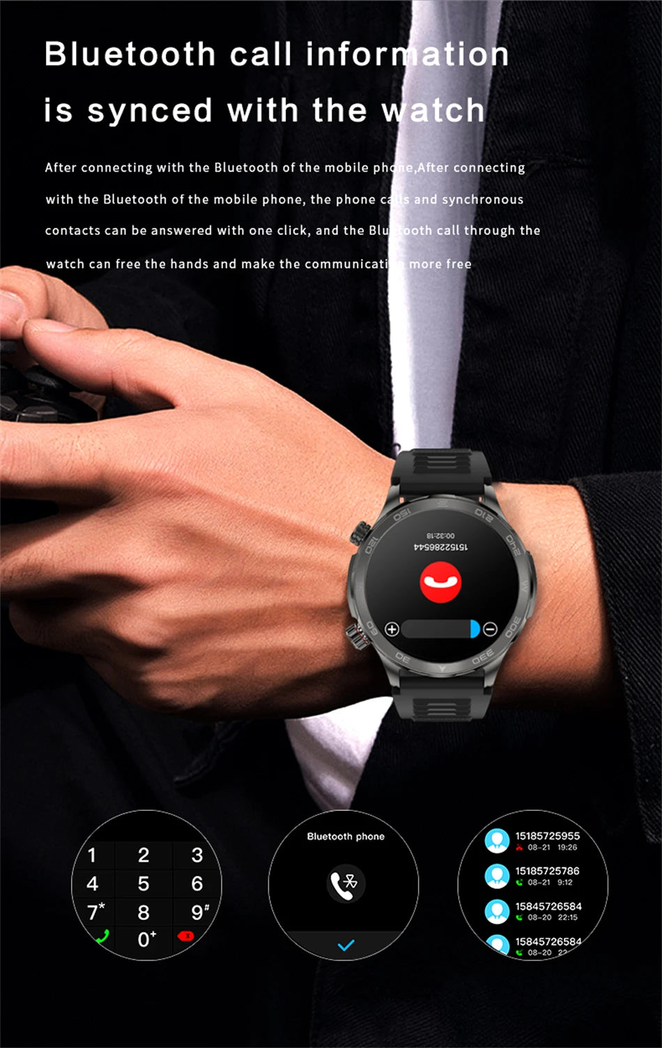 GPS Smart Watch AMOLED Screen