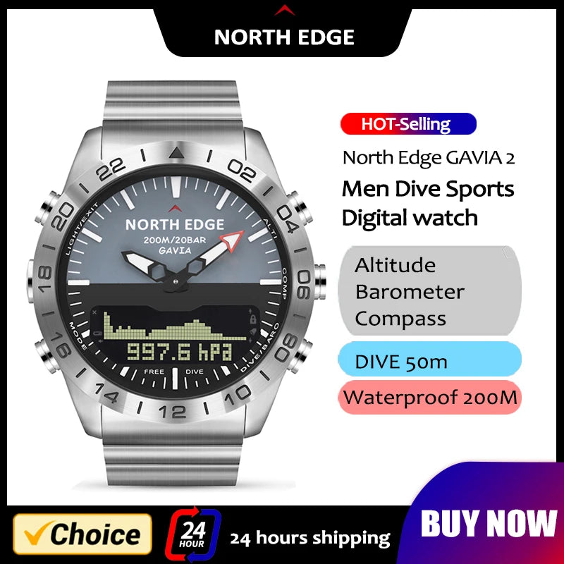 NORTH EDGE Dive Watch 200m